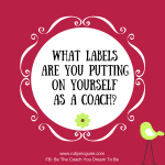 What labels putting on yourself